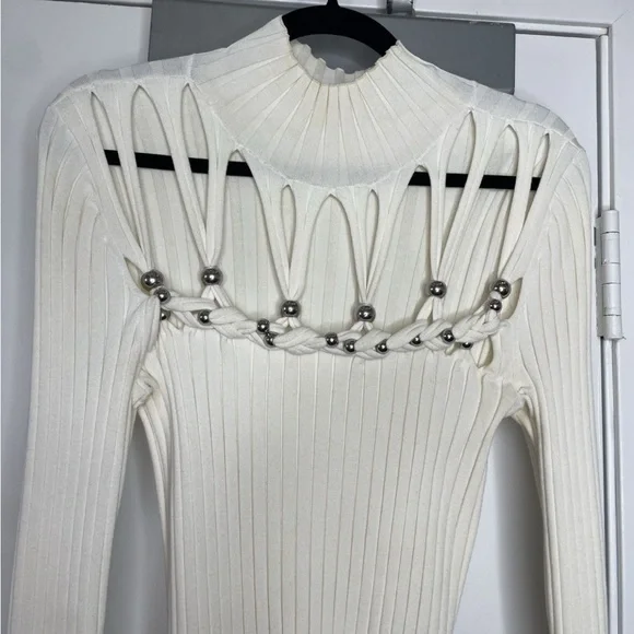 Dion Lee Beaded Knit top - Picture 3 of 7